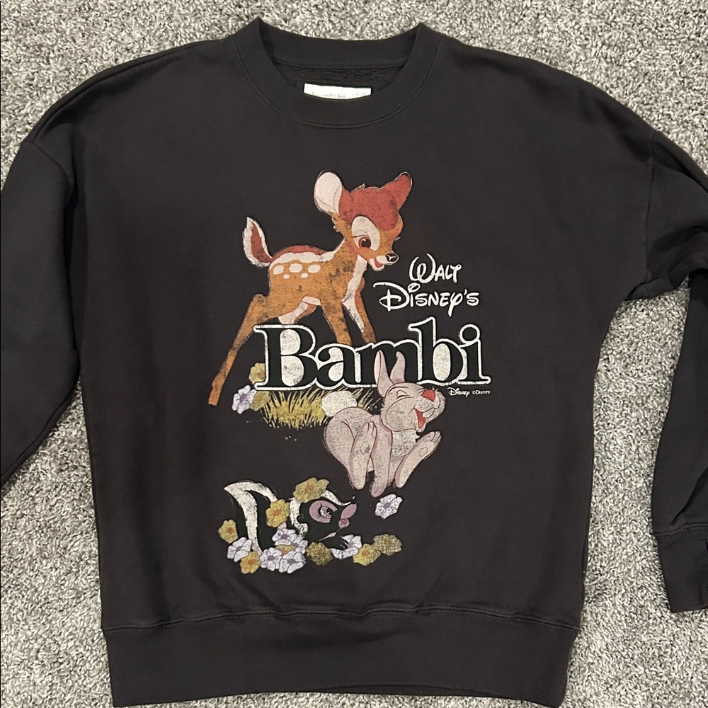 Abercrombie Kids Black Bambi Sweatshirt